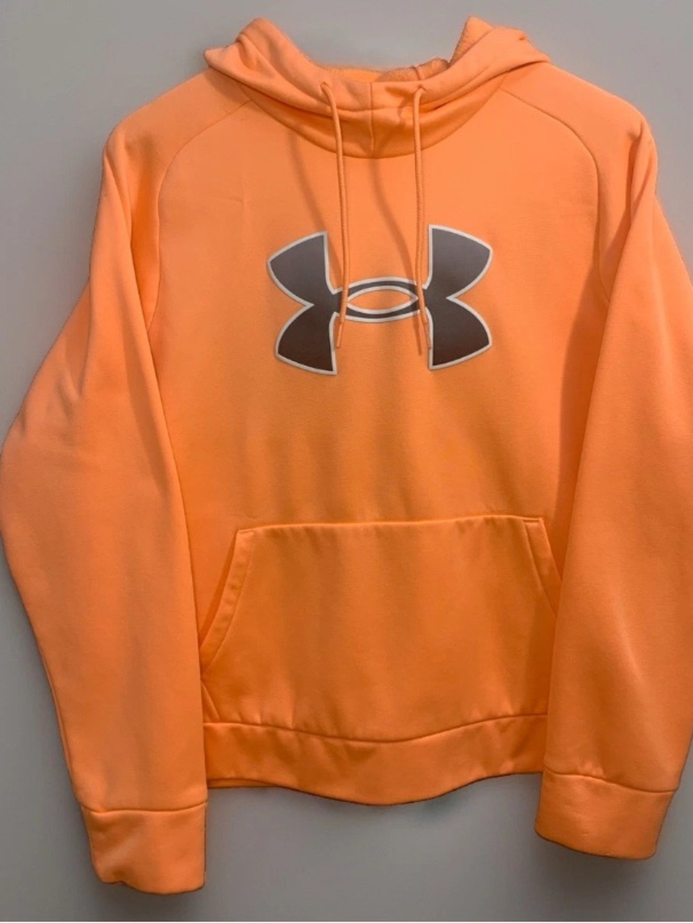 Under Armour Women’s Large Orange Logo Hoodie